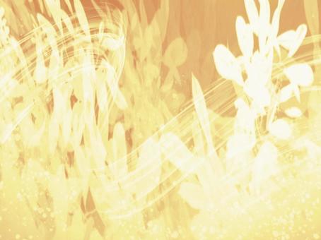 彩花の庭-イエローオレンジ05 イエロー,オレンジ,光のイラスト素材