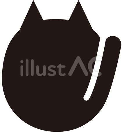 黒猫アイコン