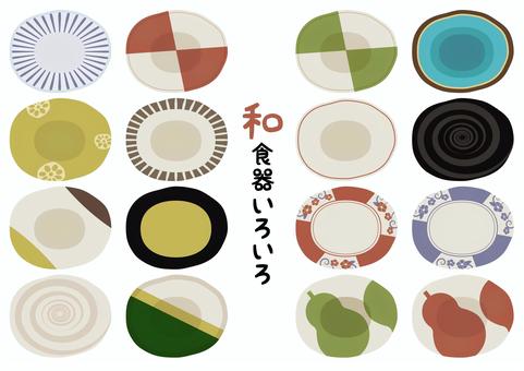 Japanese tableware various sets, JPG, PNG and AI Japanese tableware various sets, and food, dishes, dish, JPG, PNG and AI