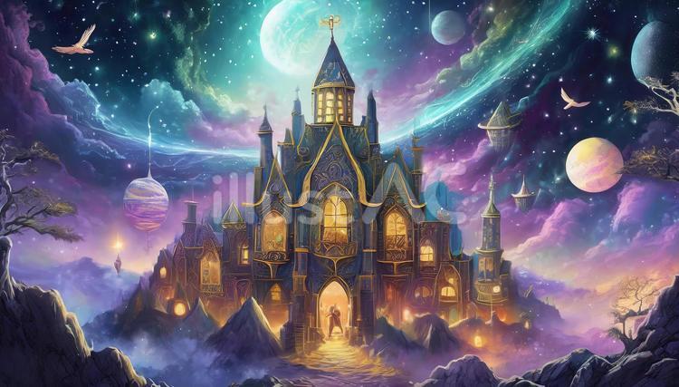 魔法の世界イラスト - No: 25746576｜無料イラスト・フリー素材なら「イラストAC」