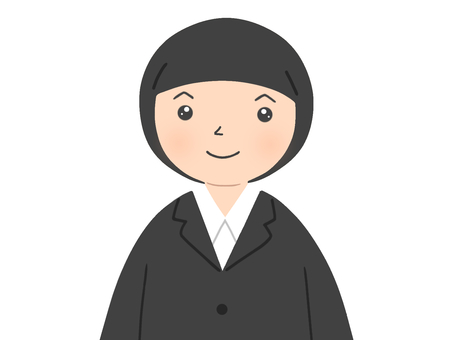 Illustration, suit, female, finding employment, 