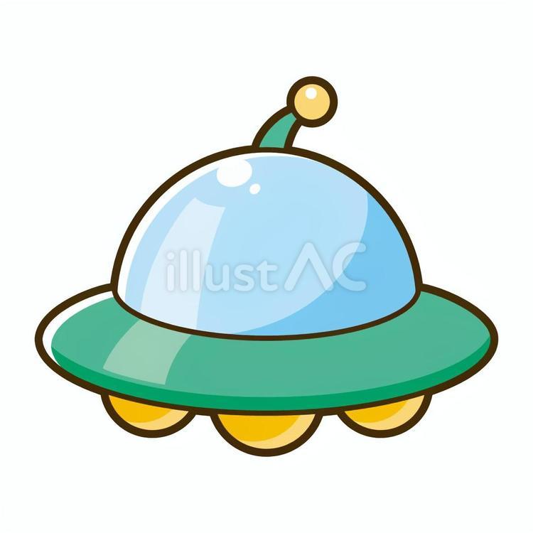 UFO ufo,未確認飛行物体,宇宙のイラスト素材
