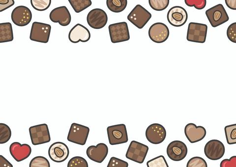 バレンタインのチョコレートの背景素材07 バレンタインのチョコレートの背景素材07 バレンタイン,背景,フレーム,チョコレート,ハート,バレンタインデー,バレンタインカード,バレンタインチョコ,バレンタインチョコレート,チョコのイラスト素材