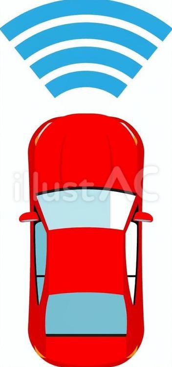 自動運転 自動,運転,アシストのイラスト素材