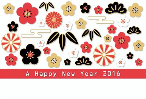 New Year cards material 139, new year's card, frame, new year, JPG, PNG and AI