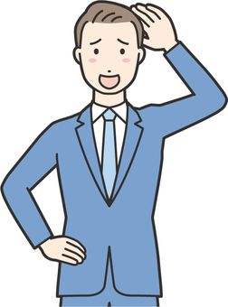 suit men-035-bust, JPG, PNG and AI suit men-035-bust, employee, businessman, suit, JPG, PNG and AI