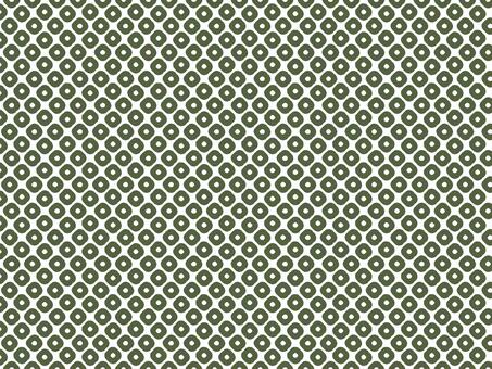 背景　鹿の子模様（緑） 鹿の子,和柄,和風,背景,web素材,日本,伝統,ちりめん,着物,和紙のイラスト素材