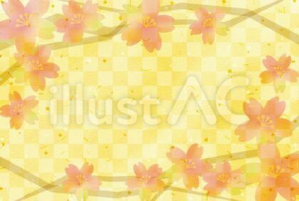 桜の花背景
