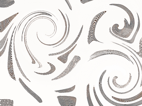 グレーの渦巻模様のテクスチャ壁紙素材画像 渦巻き,模様,グレー,灰色,抽象的,テクスチャ,背景,壁紙,デザイン,オシャレのイラスト素材