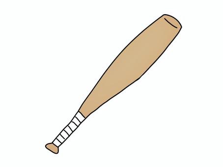 バットのイラスト バット,野球,棍棒,打撃,打つ,スポーツ,運動のイラスト素材