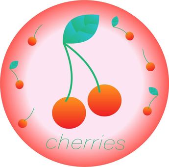 Cherry icon cherry, , JPG, PNG and AI