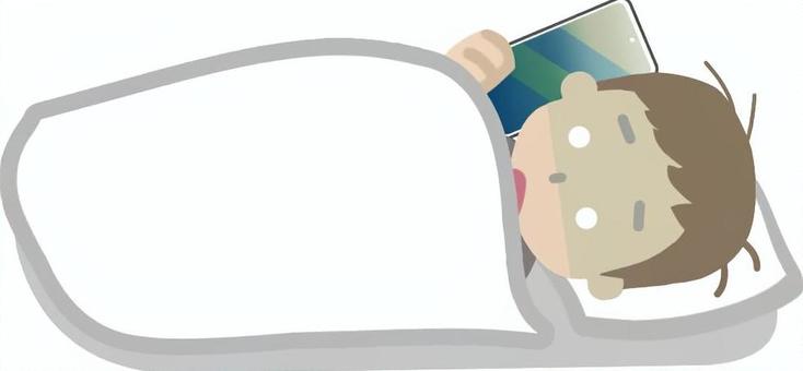 なんとか電話だけできる体調不良の男性 なんとか電話だけできる体調不良の男性 体調不良,立てない,真っ青,げっそり,スマホ,電話,ベッド,布団,寝る,寝込むのイラスト素材