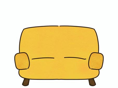 ソファ ソファ,椅子,家具,インテリア,大型家具,単品,単体,挿絵,家具店,くつろぐのイラスト素材
