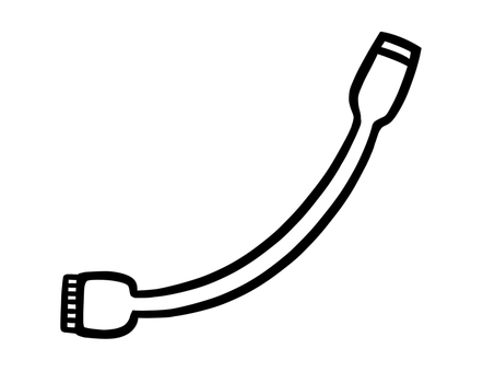 Illustration, charge, code, cable, 
