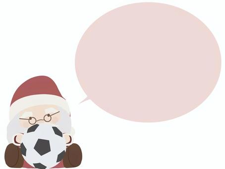 Soccer ball_Santa Claus, , JPG and PNG