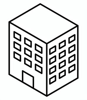 ビル ビル,家,建物,アイコン,マンション,オフィス,不動産,企業,事務所,施設のイラスト素材