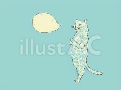 しゃべる猫