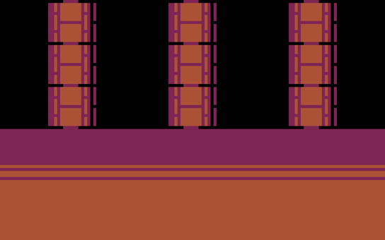 Illustration, dungeon, kolumna, cegła, 
