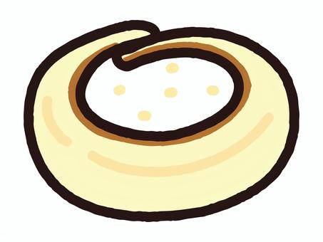 ロールケーキ ロールケーキ ロールケーキ,ケーキ,クリーム,生クリーム,お菓子,甘味,差し入れ,プレゼント,お土産,おやつのイラスト素材