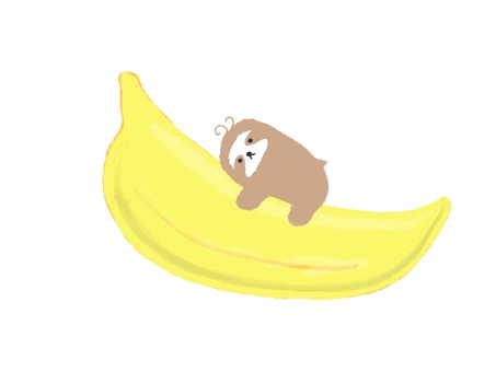 Illustration, sloth, animal, whole body, 