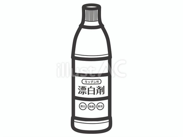 漂白剤03 漂白剤,キッチン用品,アイコンのイラスト素材
