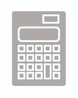 電卓（計算機） 電卓,計算,シンボル,おしゃれ,シンプル,事務用品,文房具,事務,計算機,ステーショナリーのイラスト素材