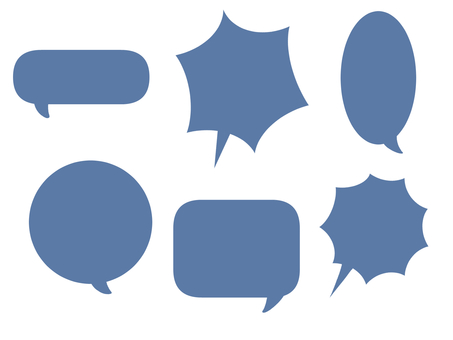 吹き出し・会話・色のみ 吹き出し・会話・色のみ トゲ,単色,パーツ素材,チラシ,吹き出し,手描き,フレーム,枠,会話,線画のイラスト素材