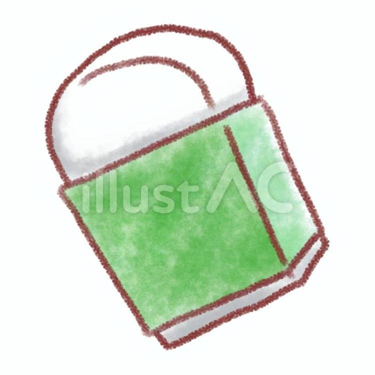 クレヨン風　消しゴム 消しゴム,文房具,文具のイラスト素材