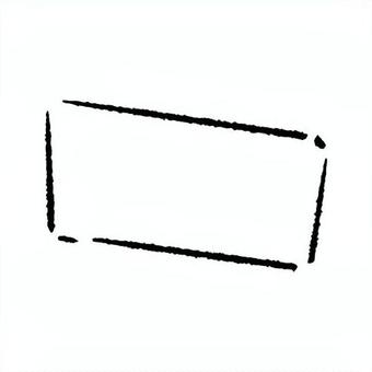 手描きのカクカクの吹き出し86 吹き出し,フレーム,見出し,あしらい,タイトル,カクカク,直線,角,多角,多角形のイラスト素材
