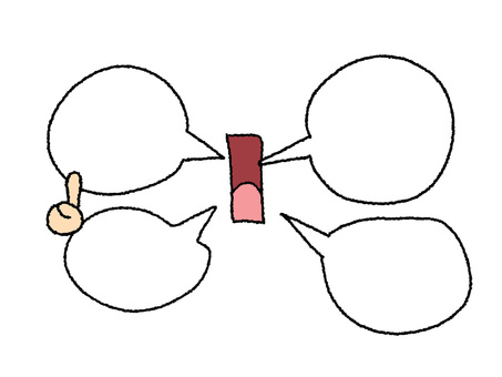 吹き出し 吹き出し 吹き出し,セリフ,空欄,記入欄,口,話す,pop調,手描き,挿絵,ワンポイントのイラスト素材