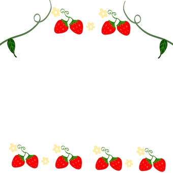 strawberry, strawberry, illustration, spring, JPG