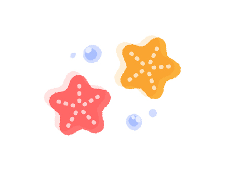 Starfish hand-painted, JPG, PNG and AI Starfish hand-painted, starfish, creatures, marine life, JPG, PNG and AI