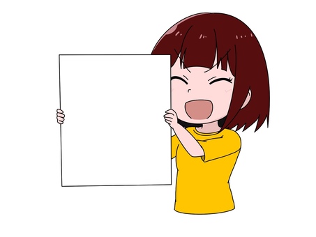 Illustration, whiteboard, to have, a smile, 