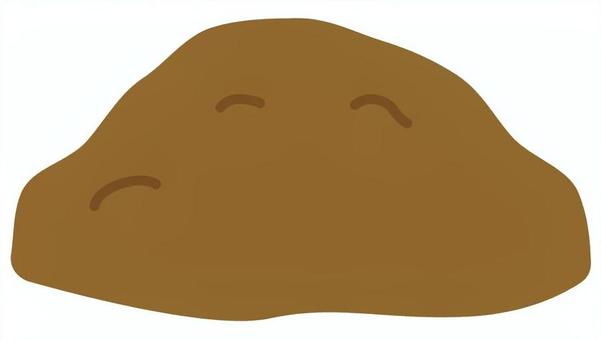 土 土,地面,自然,大地,茶色,養分のイラスト素材