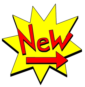 New黄色 新しい,new,右,矢印,こっち,ここ,こちら,あちら,あっち,スーパーのイラスト素材
