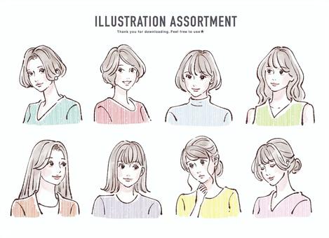 People illustration set JPG/PNG/AI, JPG, PNG and AI People illustration set JPG/PNG/AI, , JPG, PNG and AI