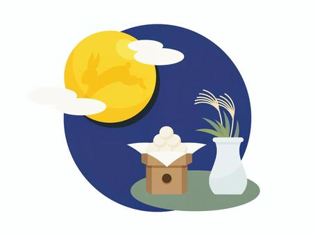 The full moon illustration 2, JPG, PNG and AI The full moon illustration 2, full night, illustration, full moon, JPG, PNG and AI