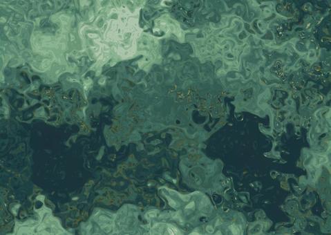 深い緑と青緑の抽象的なマーブルテクスチャ マーブル,テクスチャ,緑,青緑,背景,液体,溶解,リキッド,パターン,グリーンのイラスト素材