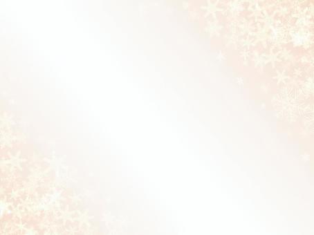 淡い雪の結晶のフレーム 淡い雪の結晶のフレーム フレーム,枠,オレンジ,暖色,背景,雪,グラデーション,雪の結晶,キラキラ,冬のイラスト素材