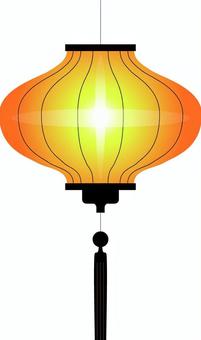 ベトナムのランプ・オレンジ ベトナム,ランタン,オレンジ,暖色,黄色,ホイアン,東南アジア,アジア,提灯,明かりのイラスト素材
