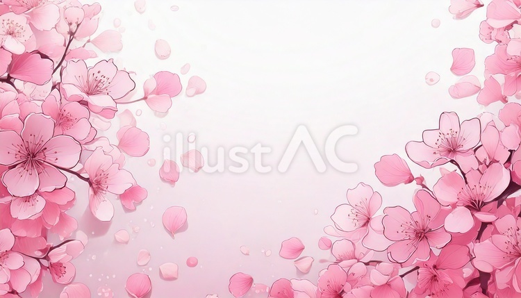 桜 花,植物,花びらのイラスト素材