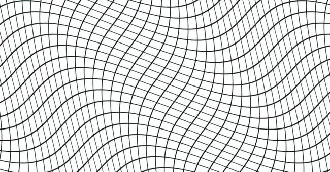 白黒の格子柄の歪んだ背景テンプレート モノクロ,モノトーン,格子,バナー,アイキャッチ,シンプル,手書き,おしゃれ,かわいい,背景のイラスト素材