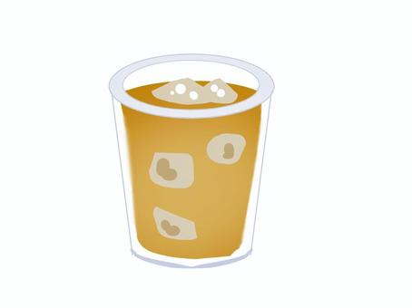 麦茶 麦茶,お茶,麦,夏,季節,旬,飲み物,イラスト,手描き,素材のイラスト素材