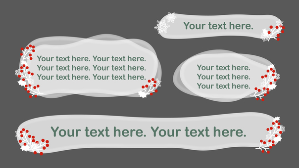 Illustration, Illustration, ticker base, christmas, fluid shape,