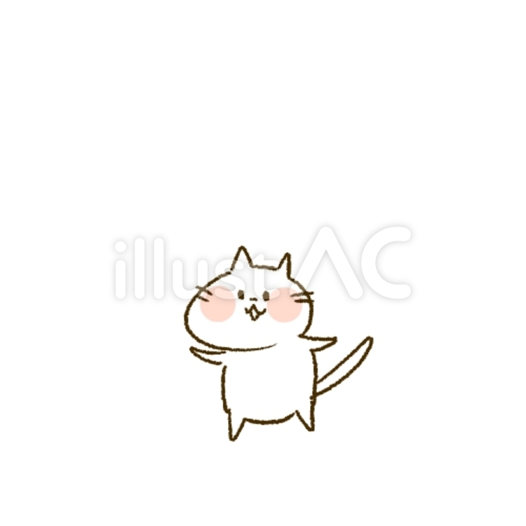 猫 猫,動物,かわいいのイラスト素材