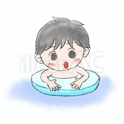 浮き輪プール 男の子