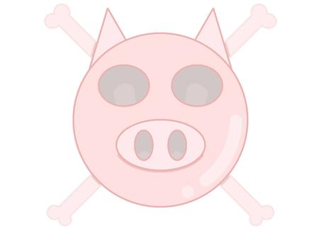 豬頭骨 豬頭骨