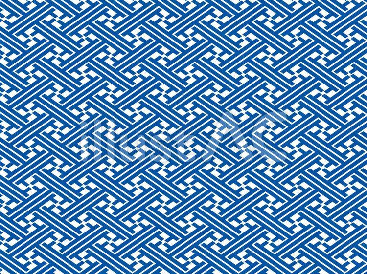 和柄模様_紗綾形のパターンスウォッチ パターン,スウォッチ,紗綾形のイラスト素材