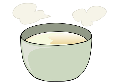 玄米茶 玄米茶,飲み物,お茶,ホット,湯呑,湯気,主線あり,イラスト素材,広告,チラシのイラスト素材