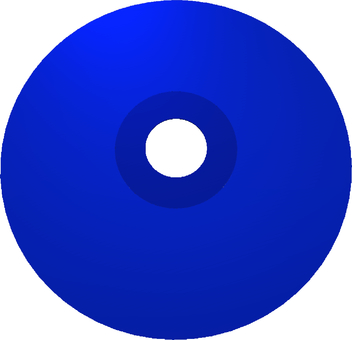 ブルーレイディスク 記録メディア,ストレージ,ディスク,ブルーレイ,ブルーレイディスク,円形,群青色,蛍光色,デフォルメ,背景透過のイラスト素材